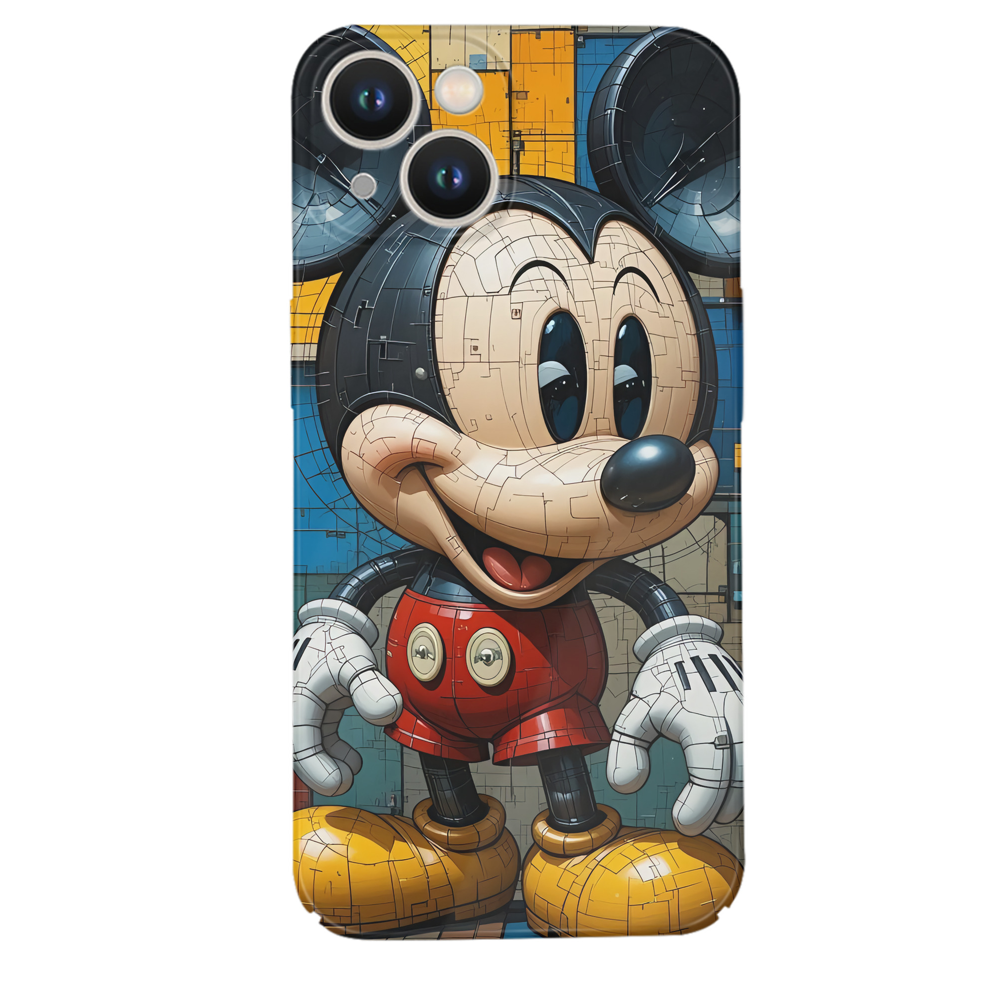 （画像用） ミッキーマウス Mickey Mouse 【iPhone 14シリーズ対応】ハードケース